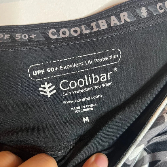 Coolibar patterned skirt skort leggings UPF bottoms - Picture 3 of 5